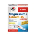 Produktbild: Doppelherz aktiv Magnesium + Calcium + D3 Direktgranul, 20 St. Beutel 7014117