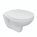Produktbild: Wand-WC Tiefspüler als Set mit Sitz mit SoftClosing-Funktion