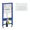 Produktbild: Geberit UP100 Duofix Basic Vorwandelement optional mit Platte u. Schallschutzset