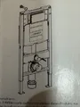 Produktbild: Geberit Duofix Element für Wand WC 112 cm mit Omega Unterputzspülkasten 12 cm