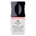 Produktbild: alessandro Spa Rillenfüller - Multifunktionslack zum Ausgleichen von Unebenheiten/Pflegender Lack in natürlichem Rosa, 10 ml