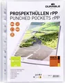 Produktbild: Durable Prospekthülle PREMIUM rPP DIN A4 Recycling Kunststoff, Polypropylen Transparent 268419 100St.