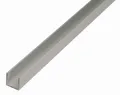 Produktbild: Alberts U-Profil Aluminium, silberfarbig eloxiert 1000 x 18 x 20 mm