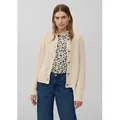 Produktbild: s.Oliver Cardigan Strickjacke Cardigan aus Baumwollmix in Ripp-Optik beige XL (42)