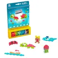 Produktbild: Plus-Plus 3991 Geniales Konstruktionsspielzeug, Activity Pad Meer, Baustein-Set für 2D und 3D Figuren, Kreativ-Bausteine für Kinder ab 5 Jahren, 125 Teile