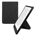Produktbild: kwmobile Hülle kompatibel mit Pocketbook InkPad 4 / Color 3 / Color 2 / Vivlio InkPad 4 / InkPad Color 3 Hülle - Kunstleder Case - eReader Schutzhülle - Cover Schwarz