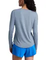 Produktbild: Damen Sport Leichtes Langarmshirt Oberteile Yoga Rundhalsausschnitt Laufen Wo...
