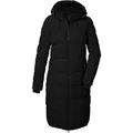 Produktbild: Killtec Wintermantel KOW 56 QLTD mit Kapuze (atmungsaktiv, winddicht, wasserabweisend) schwarz Damen