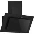 Produktbild: Respekta - Dunstabzugshaube Schräghaube Kopffrei 60 Cm Schwarz Wandhaube