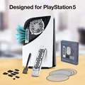 Produktbild: PS5 Staubschutz-Kit Filter Staubschutzabdeckung Bürste  für PS5 Langlebigkeit