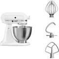 Produktbild: KitchenAid CLASSIC 5K45SSEWH Küchenmaschinen kippbarer Motorkopf Weiß