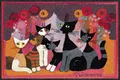 Produktbild: Rosina Wachtmeister Fußmatte Festa dei Gatti 50x75 cm