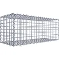 Produktbild: Gabiona Spiralgabione, LxHxT: 100 x 40 x 40 cm - silberfarben