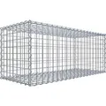 Produktbild: Gabiona Gabionenkorb 40 cm x 100 cm x 40 cm Maschenw 5 cm x 5 cm