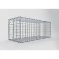 Produktbild: Gabiona Drahtkorb, Gabionen 100 x 40 x 40 versch. Tiefen MW 5 x 5 silberfarben 100 cm x 40 cm x 40 cm