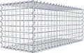Produktbild: Gabione 100 cm x 40 cm x 40 cm (L x H x T), Maschenweite 5 cm x 5 cm, Spirale