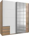 Produktbild: Wimex Schwebetürenschrank Emden moderner Kleiderschrank mit Spiegel und Schubladen BESTSELLER Schlafzimmer Schrank Garderobenschrank mit Schwebetüren Topseller