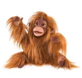 Produktbild: Folkmanis Handpuppen Handpuppe Folkmanis Affe / Baby Orang-Utan 3106 (Packung)