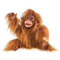 Produktbild: Baby Orang-Utan / Baby Orangutan Folkmanis Puppets Handpuppe Plüsch (3106)