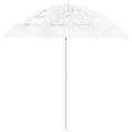 Produktbild: vidaXL Hawaii Sonnenschirm Weiß 240 cm