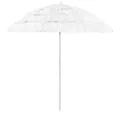 Produktbild: vidaXL Sonnenschirm Sonnenschirm Hawaii Weiß 240 cm