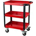 Produktbild: KS-Tools Werkstattwagen ECOline, 890.0001, Tragkraft 150kg, 565 x 395mm, 3 Ablagen