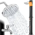 Produktbild: Gartendusche Solardusche Pooldusche 20L bis 60° Pool Campingdusche Außendusche