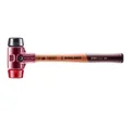Produktbild: Gummihammer HALDER SIMPLEX Schonhammer Ø 40 mm Gummi schwarz / Plastik rot