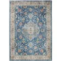 Produktbild: benuta Pop Teppich, Blau, Textil, Orientalisch, Rechteckig, 120x170 cm, Gots, wasserabweisend, Teppiche & Böden, Teppiche