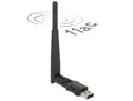 Produktbild: Delock WLAN USB 2.0 Stick Dualband 2.4/5 GHz WLAN-AC 433 mit externen Antenne