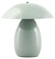 Produktbild: BELIANI Tischlampe Hellgrün Metall 30 cm Hoch Pilzform mit Kabel und Schalter Retro Stil Moderne Tischleuchte Nachttischlampe Schlafzimmer Wohnzimmer