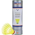Produktbild: VICTOR Badminton-Bälle Nylon Shuttle 1000 Silver, Trainingsball, schnell, gelb, 6 Stück