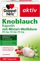 Produktbild: DOPPELHERZ Knobl.Kap.m.Mistel+Weißdorn 60/24/54 mg, 480 St PZN 15994609