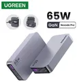Produktbild: UGREEN Nexode Pro Ladeadapter 65W USB-C Buchse, USB-C Buchse, USB-A Buchse Grau Innenbereich