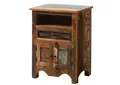 Produktbild: Nachttisch Altholz 55x40x75 mehrfarbig lackiert NATURE OF SPIRIT #132