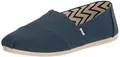 Produktbild: TOMS Women's Alpargata Heritage Canvas Loafer Flat, Majorca Blue, 36.5 EU
