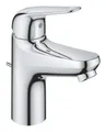 Produktbild: Grohe Waschtischarmatur Swift Einhand mit Zugstangen-Ablaufgarnitur S-Size - Chrom