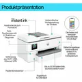 Produktbild: HP OfficeJet Pro 9720e Wireless All-in-One Farbe Drucker, Beidseitiger Druck; Kopierer, Scanner