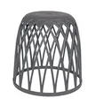 Produktbild: WENKO Badhocker Omio Anthrazit, Hocker, Sitzhocker, Wohnhocker, 38 l
