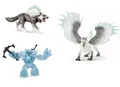 Produktbild: Schleich Eldrador 3er Bundle - 70143,70146,42452 - Eisgreif, Eisgigant, Wolf
