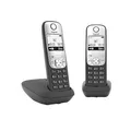Produktbild: Gigaset A690 Duo - Schnurlostelefon - Rufnummernanzeige schwarz
