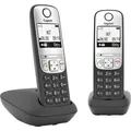 Produktbild: Gigaset A690 Duo DECT Schnurloses Telefon analog Freisprechen, mit Basis,