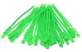 Produktbild: Unbekannt 100 Stück Blitzbinder Kugelbinder Knotenbinder wiederlösbar 3,5x120mm (Grün)