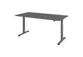 Produktbild: bümö Schreibtisch XMST-Serie, Rechteck: 200 x 100 cm - Dekor: Graphit