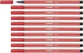 Produktbild: Premium Fibre-Tip Pen - STABILO Pen 68 - Pack of 10 - Carmine