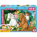 Produktbild: Schmidt Spiele Bibi & Tina Sommerausritt Puzzle Kinderpuzzle 100 Teile 6 Jahre