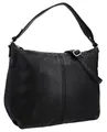 Produktbild: Gusti Shopper Leder - Hannah Damen Handtasche Umhängetasche Riementasche Schultertasche Unitasche Bag Shopping Tasche Ledertasche Schwarz Leder
