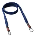 Produktbild: C-Rope Kameragurt THE TRAVELER handgeflochten aus Paracord, Schultergurt mit Schnellverschluss, 140cm, Navy Blau