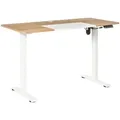 Produktbild: Vinsetto Höhenverstellbarer, Sonoma Eiche, Metall, 70x116x140 cm, Arbeitszimmer, Schreibtische, Bürotische