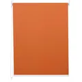Produktbild: Rollo MCW-D52, Fensterrollo Seitenzugrollo Jalousie, Sonnenschutz Verdunkelung blickdicht 110x160cm ~ orange